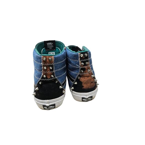 Vans 8 SK8-Hi Tartan Daze Sneakers Hi Top Punk Skater Studded Casual Emo - Picture 4 of 6